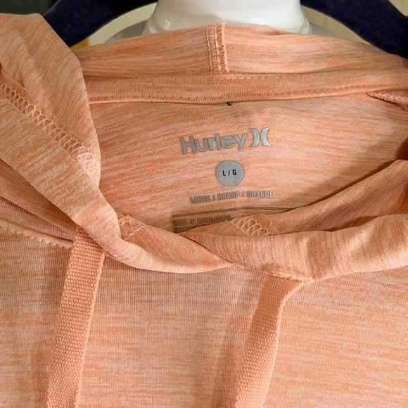 Hurley Pink Hooded Top - Picture 2 of 2